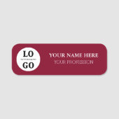 Custom Name Tag For Employee (Voorkant)