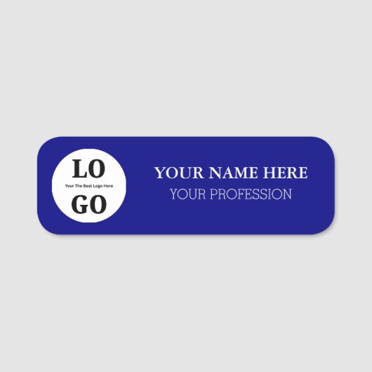 Custom Name Tag For Employee (Voorkant)