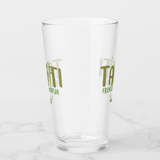 Custom Name Tahiti Glas (Rechts)