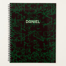 Custom Name Tech Circuit Planner