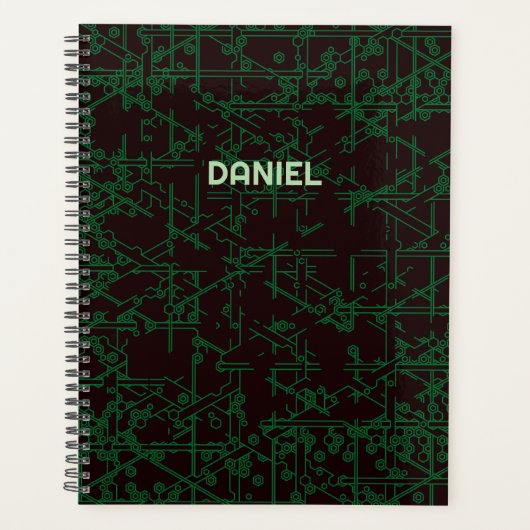 Custom Name Tech Circuit Planner (Voorkant)