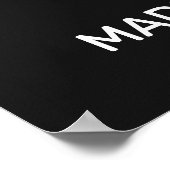 Custom Name Texas Poster (Hoek)