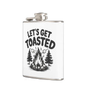 Custom Name & Text Camping Heupfles (Links)