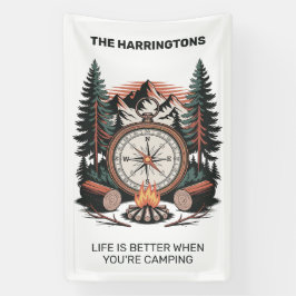 Custom Name & Text Camping Spandoek
