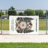 Custom Name & Text Camping Spandoek (Insitu)