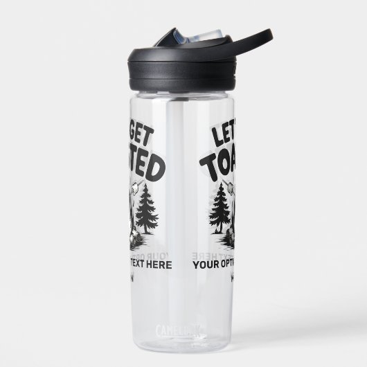 Custom Name & Text Camping Waterfles (Links)