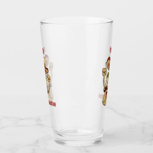 Custom Name & Text Mexican Fiesta Glas (Links)