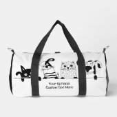 Custom Name & Text Pets Illustration Plunjezak (Voorkant)
