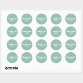 Custom Name Thank You Stickers (Vel)