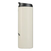 Custom Name Thermal Tumbler Gift for Bridesmaids Thermosbeker (Geroteerd rechts)