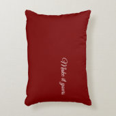 Custom Name Throw Pillow – Geometric Gradient Desi Accent Kussen (Voorkant(Verticaal))