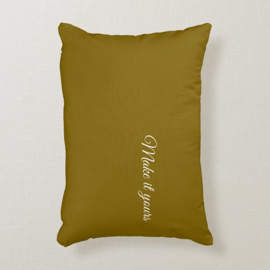 Custom Name Throw Pillow – Geometric Gradient Desi Accent Kussen (Voorkant(Verticaal))