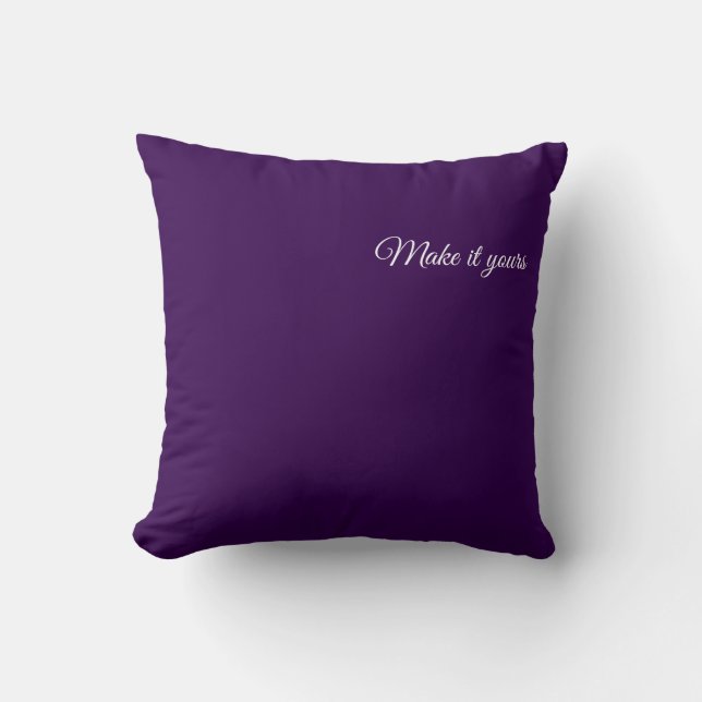 Custom Name Throw Pillow – Geometric Gradient Desi Kussen (Voorkant)