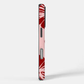 Custom Name Tropical Hibiscus Flower  Case-Mate iPhone Case (Achterkant / Rechts)