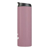 Custom Name Tumbler for Bridal Party Proposals Thermosbeker (Geroteerd rechts)