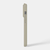 Custom Name Turquoise Spiral Bands iPhone Hoesje (Linkerkant)