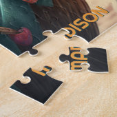 Custom Name Vacation Cat Legpuzzel (Zijkant)