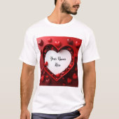 Custom Name Valentijn T-shirt (Voorkant)