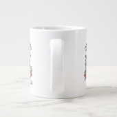 Custom Name Valentine 6lb of Fluff 7lb of Zoomies Grote Koffiekop (Achterkant)