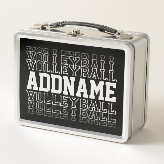 CUSTOM NAME Vanishing Volleyball Team Player (Voorkant)