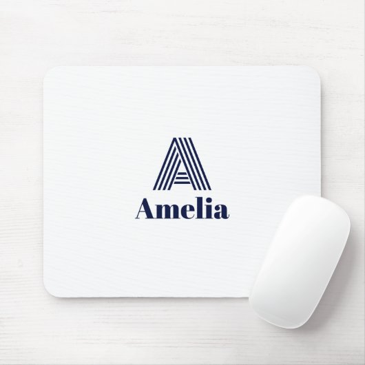 Custom Name Water Bottle Muismat (Met muis)