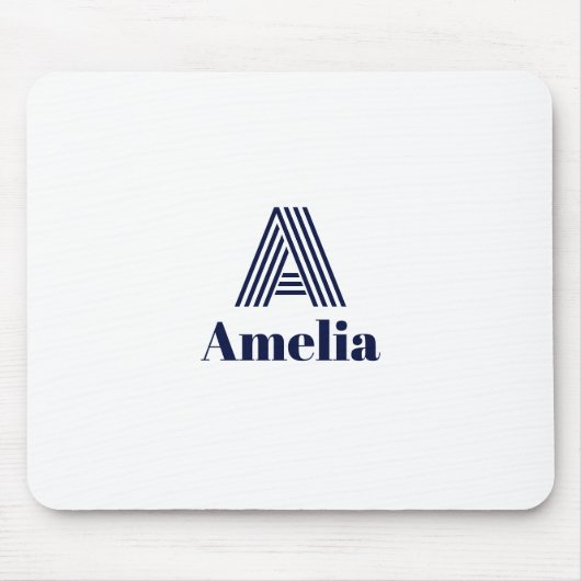 Custom Name Water Bottle Muismat (Voorkant)