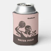 Custom Name Water Polo Blikjeskoeler (Blikje Achterkant)