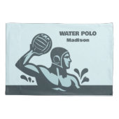 Custom Name Water Polo Kussensloop (Achterkant)