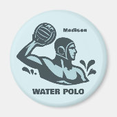 Custom Name Water Polo Magneet (Voorkant)