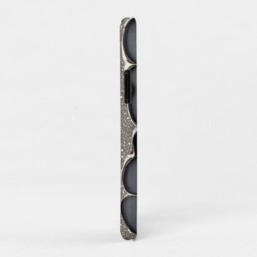 Custom Name With Dripping Liquid Metal Case-Mate iPhone Case (Achterkant/rechts)