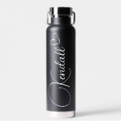 Custom Name with Heart Waterfles (Voorkant)