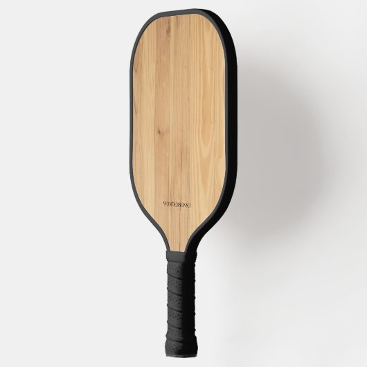 Custom Name wood texture Pickleball Paddle (Links)