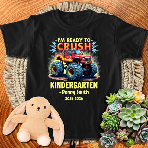 Custom Name Year Ik ben klaar om de kleuterschool T-shirt