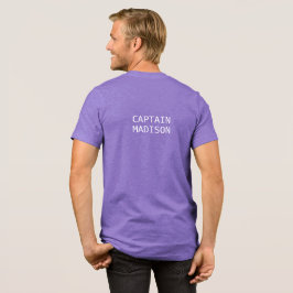 Custom Name #zeilen (of Jouw tekst) custom Tri-Blend Shirt
