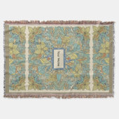 Custom Name Zen Mandala Throw Blanket. Deken (Voorkant)