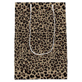 Custom Names Luxury Cheetah Medium Cadeauzakje (Achterkant)