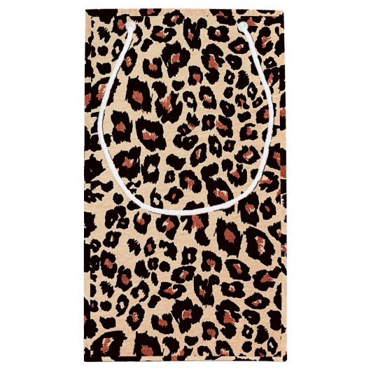 Custom Names Luxury Leopard Klein Cadeauzakje (Achterkant)