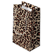 Custom Names Luxury Leopard Klein Cadeauzakje (Achterkant Gekanteld)