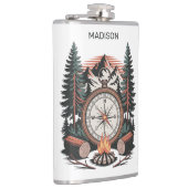 Custom Names & Text Camping Heupfles (Rechts)