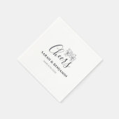 Custom Napkins Personalized Wedding Person Servet (Hoek)