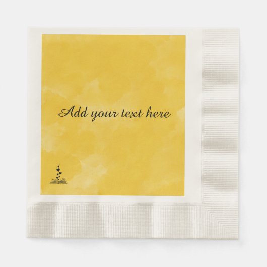 Custom Napkins That Add Charm to Every Occasion Servet (Voorkant)