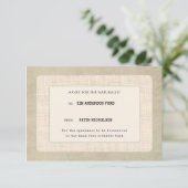 Custom Naturalist Graduation Gift Enclosure Card Bedankkaart (Staand voorkant)