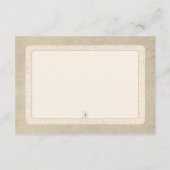 Custom Naturalist Graduation Gift Enclosure Card Bedankkaart (Achterkant)