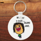 Custom Naughty Man Sleutelhanger (Voorkant)