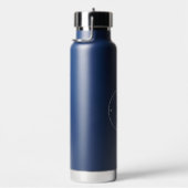 Custom Nautical Anchor Boat Name Waterfles (Rechts)