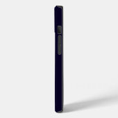 Custom Navy Blue Business Logo iphone case (Achterkant / Links)