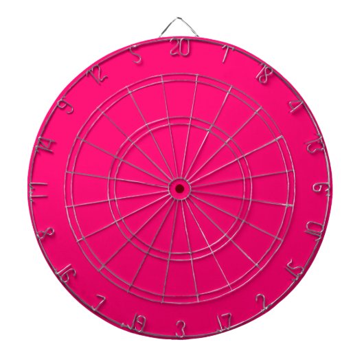 Custom Neon Pink Dartboard – Uniek & Stijlvol Dartbord (Voorkant)