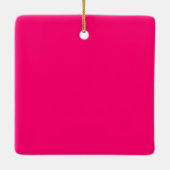Custom Neon Roze Ornament (Achterkant)