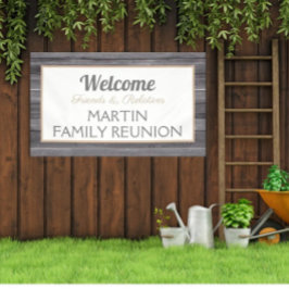 CUSTOM Neutal Family reunion banner