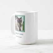 Custom New Cat Dad Mug | Pet Photo Gift Koffiemok (Voorkant links)
